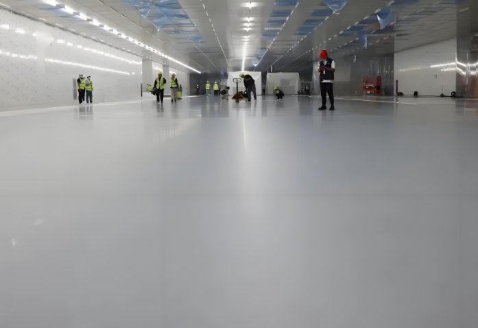 江苏绿地赣州城际空间站11#地块地坪工程